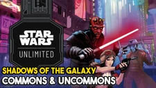 Star Wars Unlimited: Shadows of the Galaxy Select Singles!