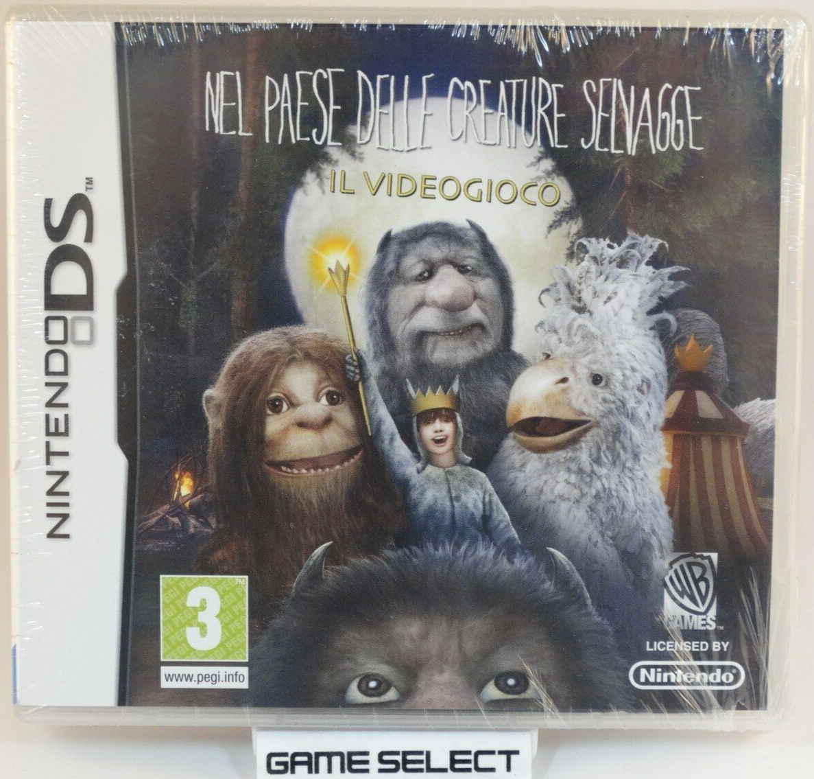NEL PAESE DELLE CREATURE SELVAGGE IL VIDEOGIOCO DS PAL ITALIANO NUOVO SIGILLATO