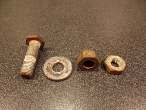1962 62 HONDA CB77 SUPERHAWK 305 REAR SHOCK HARDWARE (A) - Picture 5 of 8