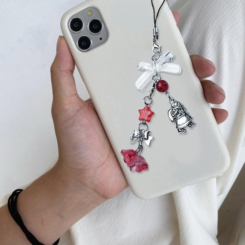 Keychain Pendant Phone Pendant Christmas Phone Jewelry for Christmas Festival - Photo 3/8
