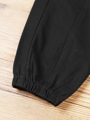 Girls Cargo Pants Fashion Jogger Trousers Jazz Street Dance Sweatpants Bottom - Picture 20 of 36