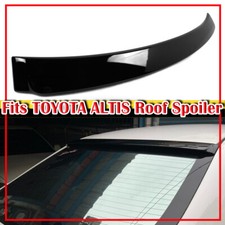 2008-2013 Fits Toyota Altis Corolla 10th 4d Rear Roof Spoiler Painted Black 2008-2013 Fits Toyota Altis Corolla 10th 4d Rear Roof Spoiler Painted Black