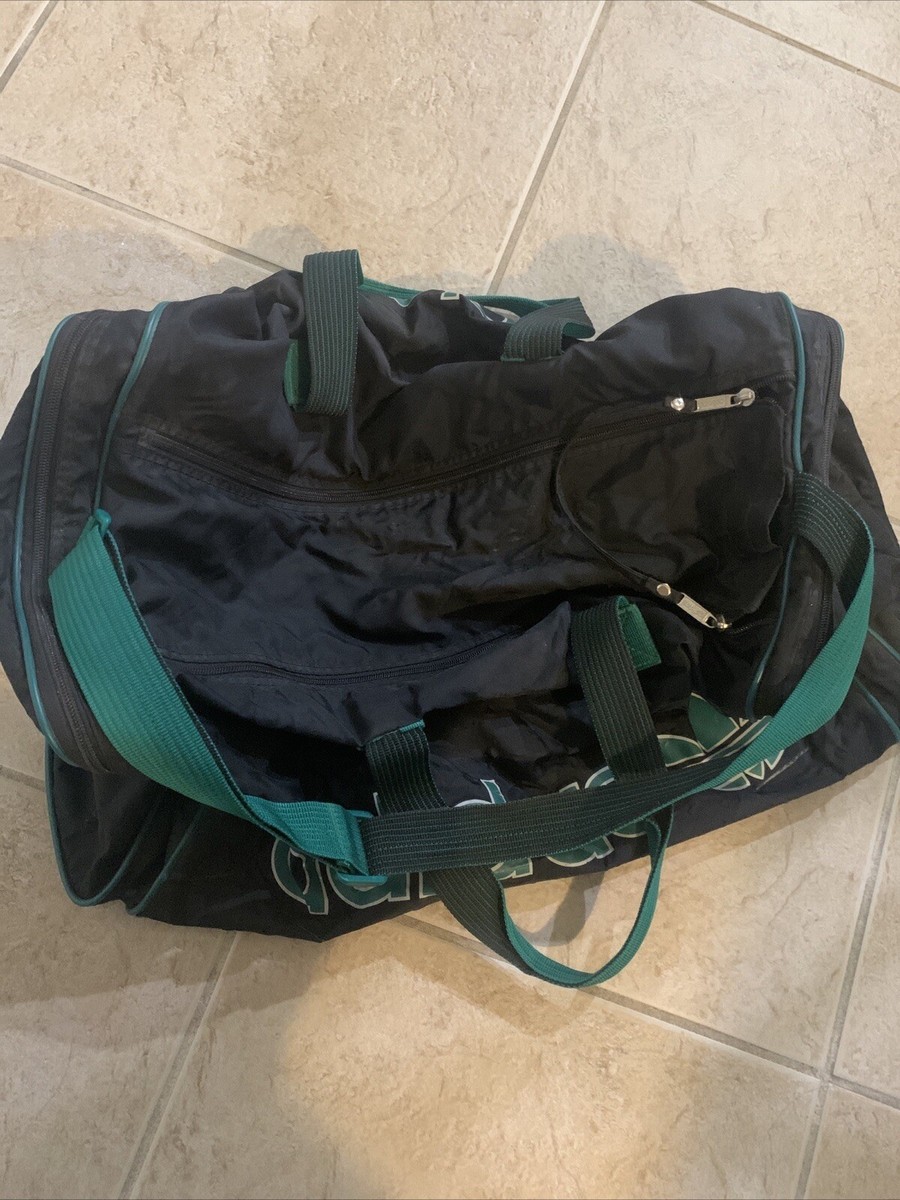 Vintage ADIDAS Large Black/Green Logo 31