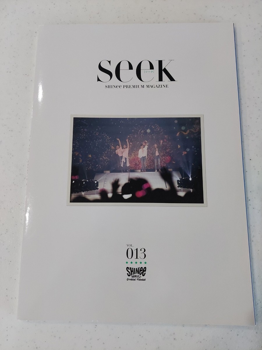 SHINee  SEEK  Vol.1〜13  ※オマケ付き SHINee World J Seek Vol. 13 Japan Official Fanclub Premium