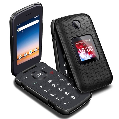 New Sealed TCL Flip Go 4G LTE Phone 8GB 2MP Camera Midnight Blue (US Cellular) E - Foto 3