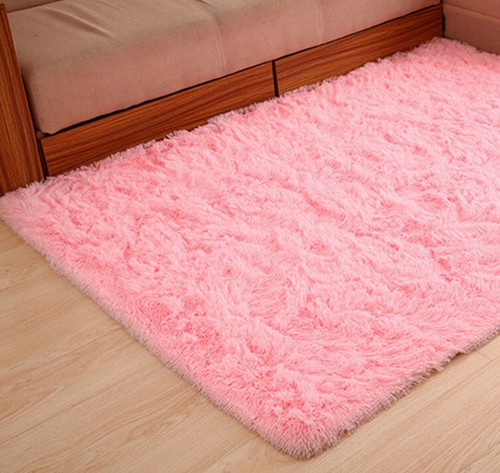Fluffy Fur Area Rugs Soft Non-Slip Anti-Skid Dining Bedroom Carpet Floor Mat New - Picture 12 of 20