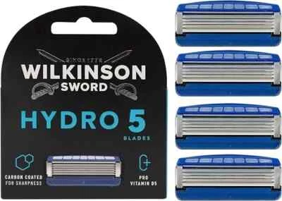 Wilkinson Sword Hydro 5 Men Razor Blades packs of 4 8 12 16 New Improved Genuine