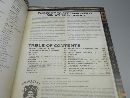 Warmachine: Prime MKII Buch (Privatpresse) - Bild 5 von 12