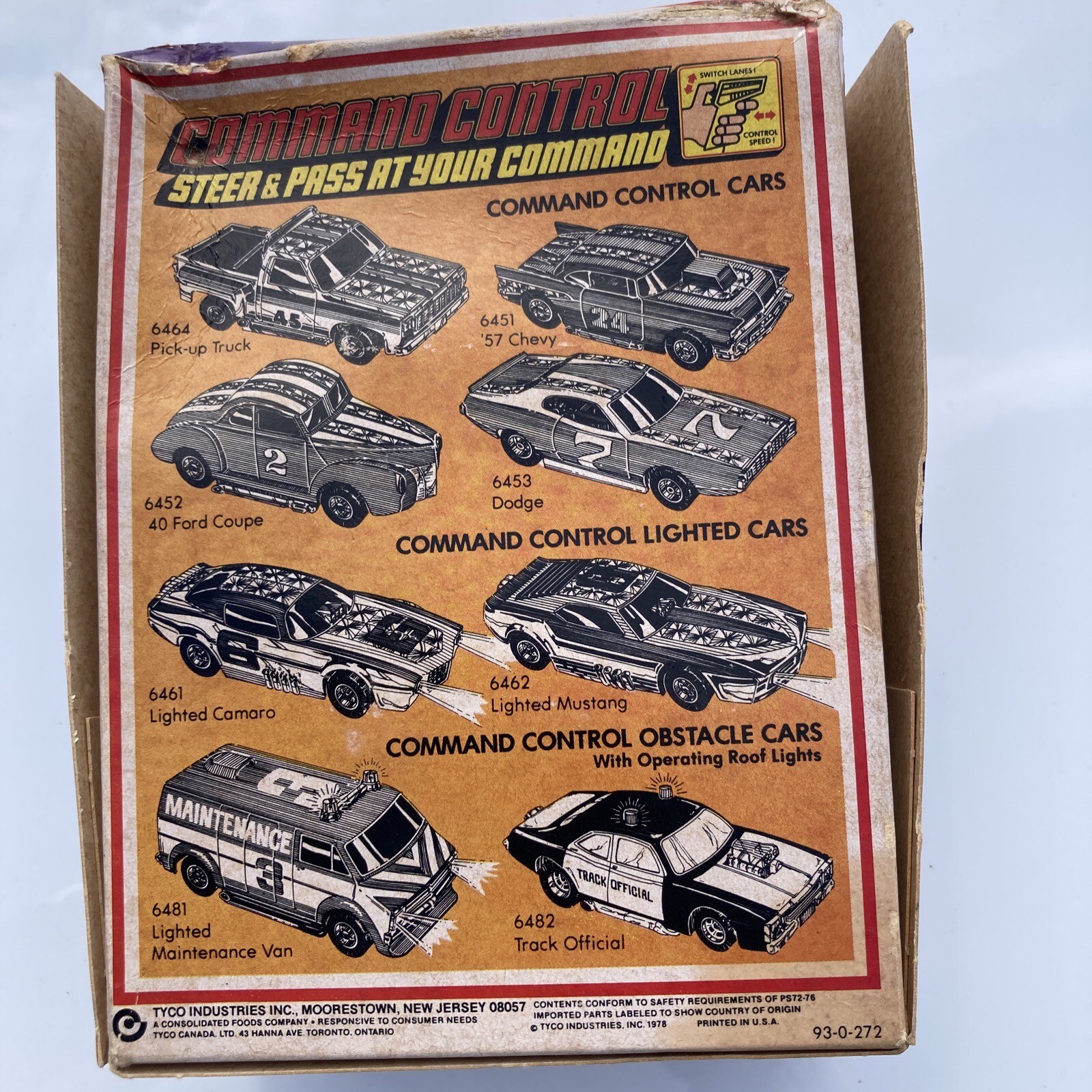 Tyco Command Control Tyco Command Control Power Pack,For Vintage Racing Sets,New In Box,L@@K ...
