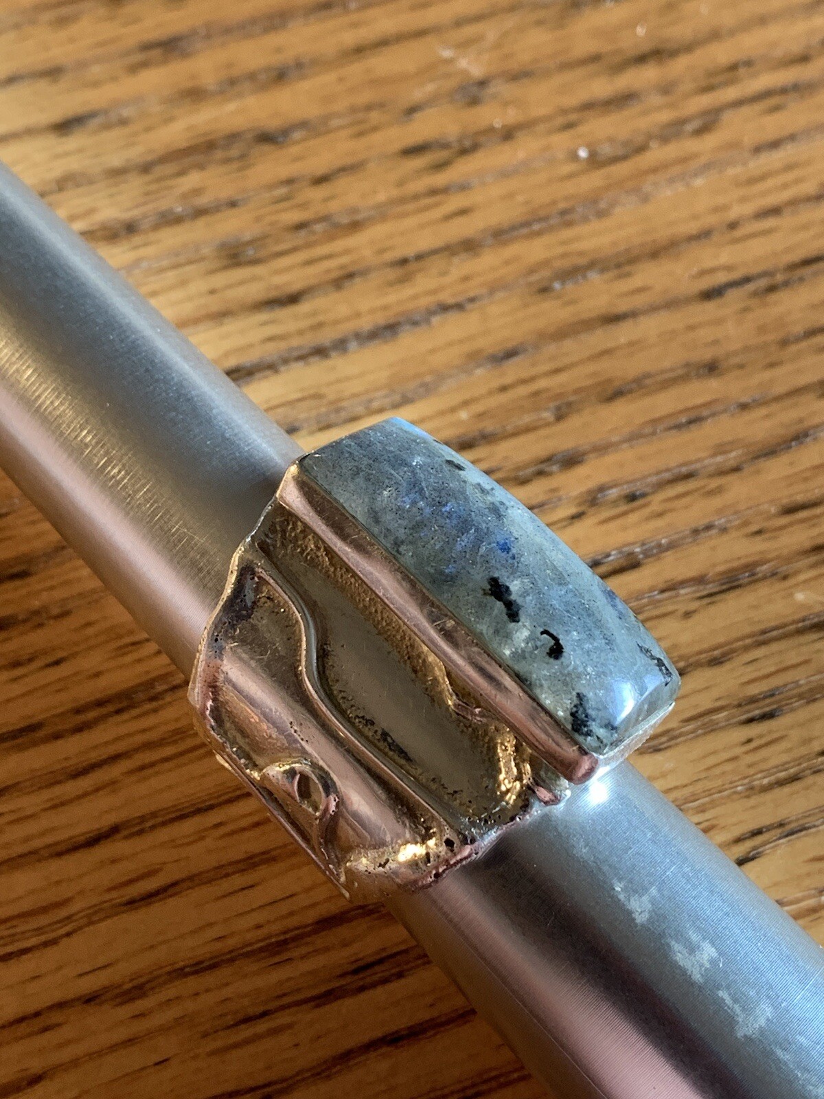 Stunning Statement Labradorite Ring, Handcrafted … - image 12