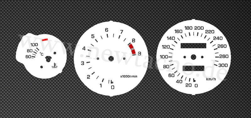Discos Velocímetro Apto para Yamaha TRX850 TRX 850 Gauge Tacómetro Esferas Kit - Imagen 1 de 1
