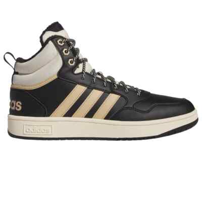 Adidas Sneaker Herren Schuhe Winterschuhe Hoops 3.0 Mid Winter schwarz 