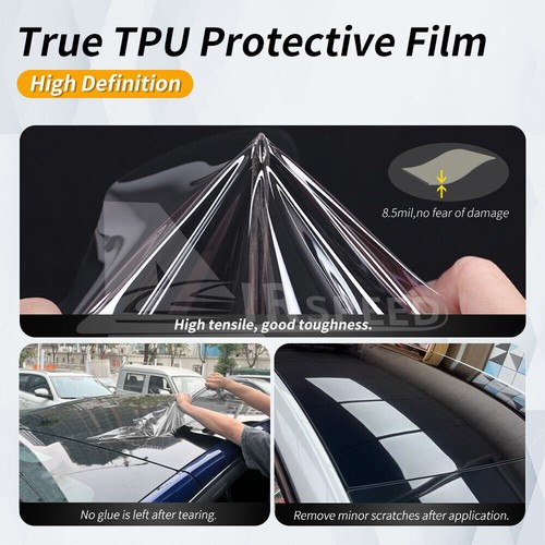 Sunroof Ice Armor Precut Piant Protection Film TPU for Tesla Model 3 2020-2024 - Foto 3 di 12