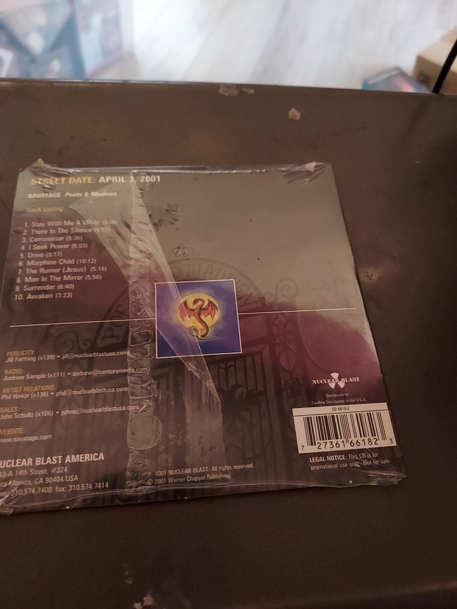 Poets & Madmen by Savatage (CD, 2001) for sale online | eBay
