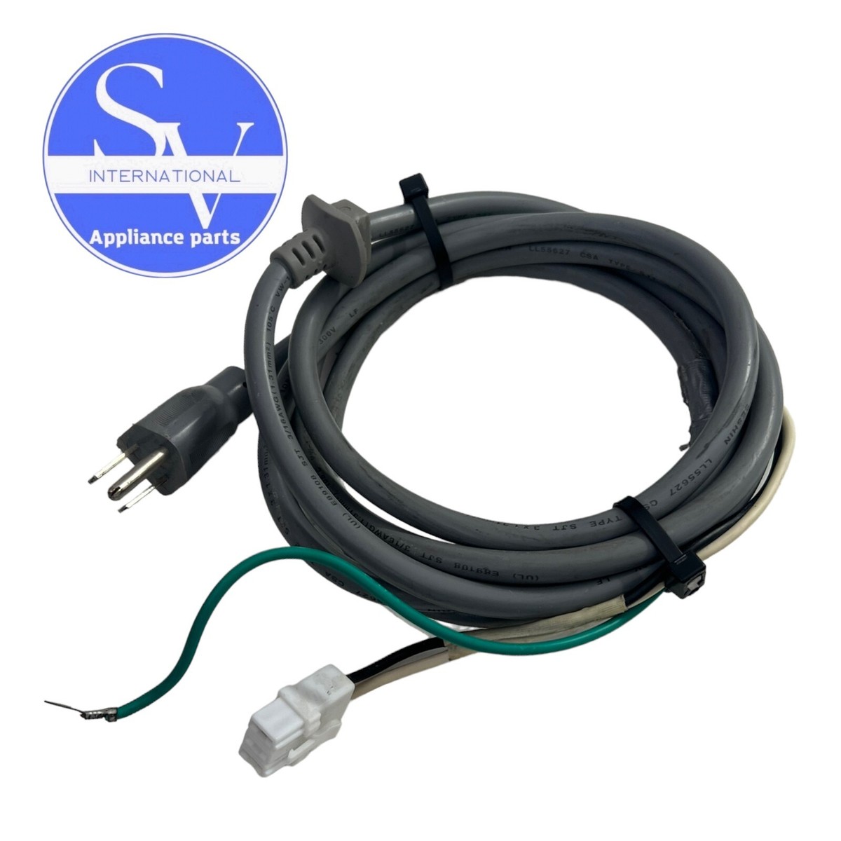 Kenmore LG Washer Power Cord 6411ER1005K EAD40521449 6411ER1006V