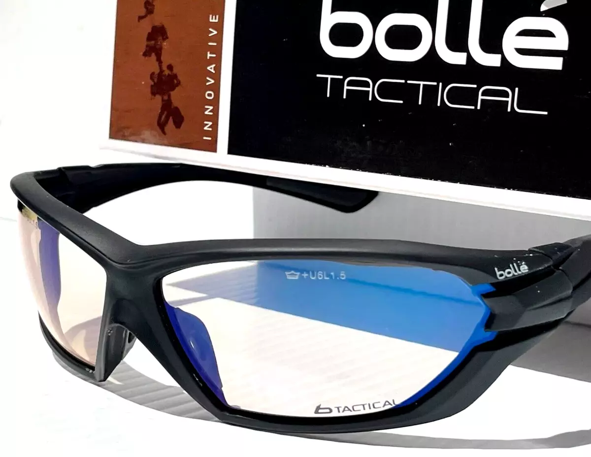 PICKLEBALL Bolle' ASSAULT Matte Black Copper Flash Clear Lens