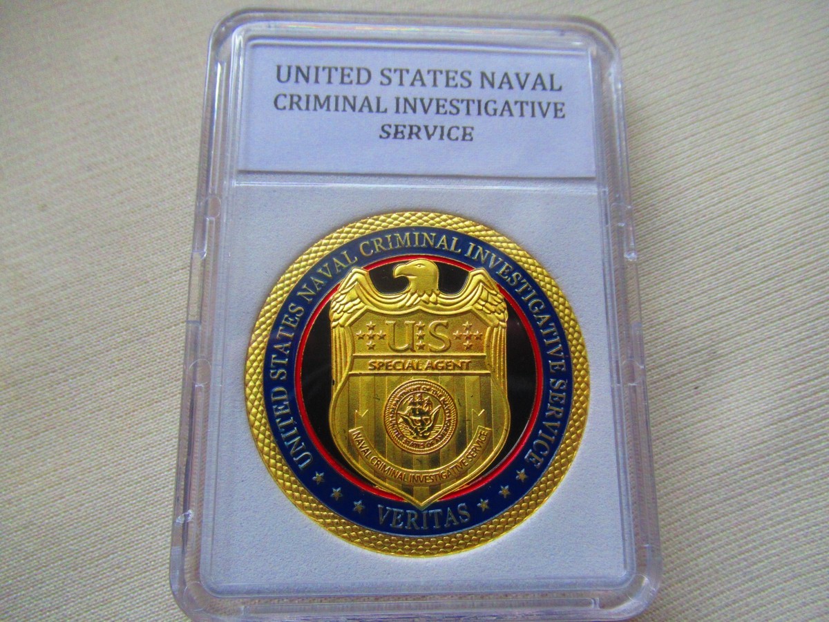 米国海軍犯罪捜査局佐世保基地 チャレンジコイン 米国海軍犯罪