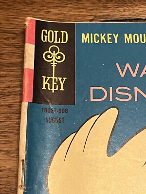 Gold Key Walt Disney MICKEY MOUSE Issue #122 Moose Monster Mystery
