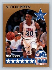1990-91 NBA Scottie Pippen Chicago Bulls All Star Card #9 - HOF