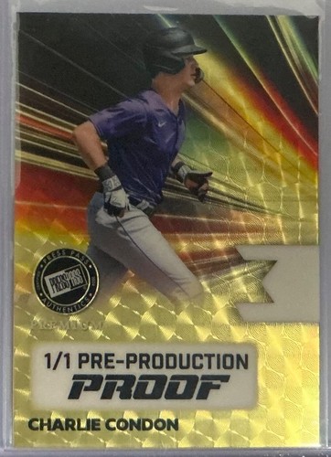 🔥⚾️ 1/1 Pre-Production Proofs💥2024 Press Pass💥Vets💥Rookies💥Stars💥NEW ⚾️🔥 - Picture 46 of 180