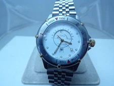 Krieger Tidal  Chronometer 7 Jewels Swiss Quartz Men's Watch