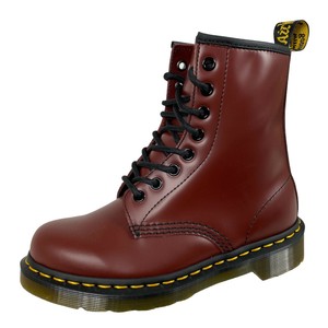 dr martens cherry red smooth