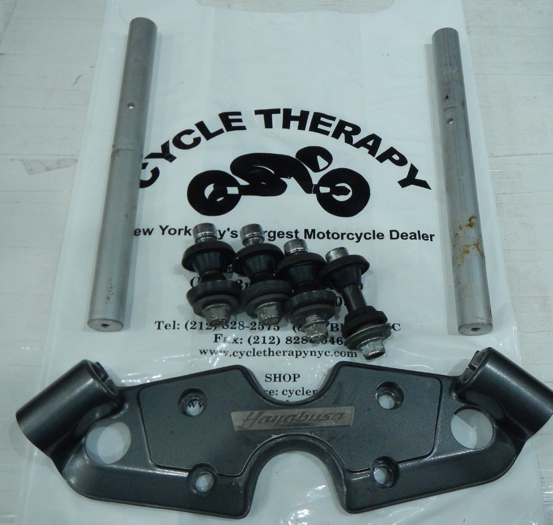 エフ 1999 - 07 SUZUKI HAYABUSA GSX1300R HOLDER,HANDLE + HANDLEBARS OEM