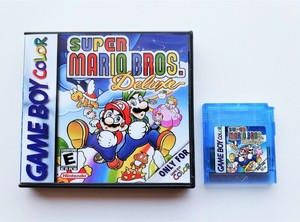 Super-Mario-Bros-Deluxe-Nintendo-Game-Boy-Color-GBC-Custom-DX-Cart-USA-Seller