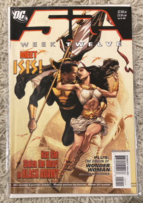 52 #12 Week Twelve￼ New Isis 2006 DC Comics Sent In A Cardboard Mailer
