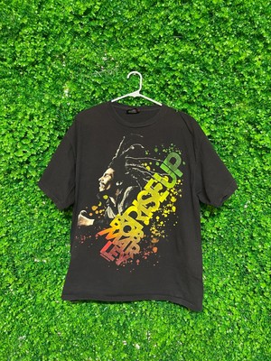 Vintage Bob Marley ''Rise Up'' T-shirt - Adult Mens XL - R96