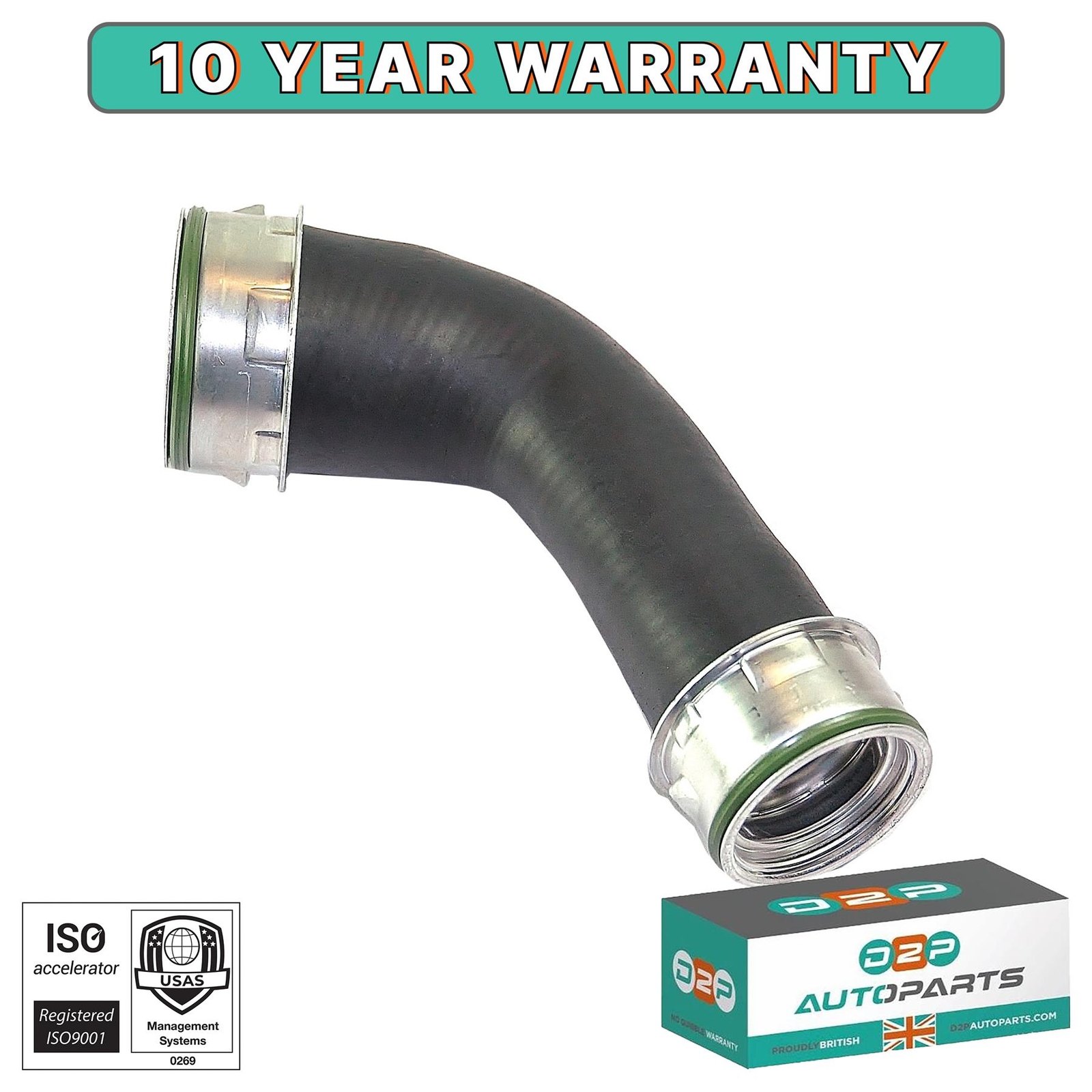 INTERCOOLER TURBO HOSE PIPE FOR VOLKSWAGEN TRANSPORTER T5 1.9 TDI 7H0145708H