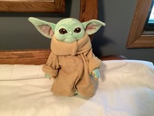 Star Wars GROGU Child Baby Yoda Shoulder Plush Stuffed Animal 10 Inch - Disney
