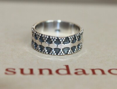 Sundance Stack Rings SUNDANCE Catalog OxidizedSterling Silver