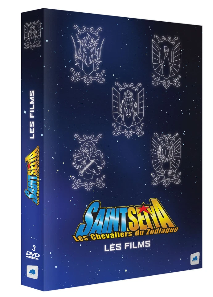 AB VIDEO Saint Seiya (Les Chevaliers du Zodiaque) - Les 5 Films - Coffret DVD - VOSTFR/V