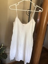 Women's Victoria's Secret White Cotton Slip size XS NEW NWT 08/2002