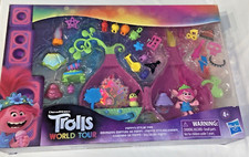 Trolls Dreamworks World Tour Poppys Styling Pod Playhouse Set Figure Toy NIB NEW