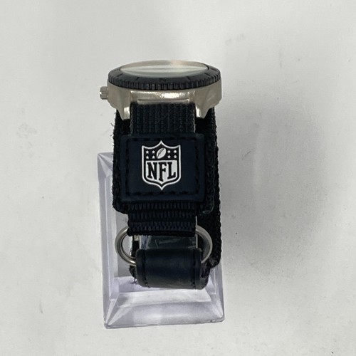 Green Bay Packers Watch NFL Women Youth 30mm Black Nylon Band New Battery 9" - Picture 7 of 14