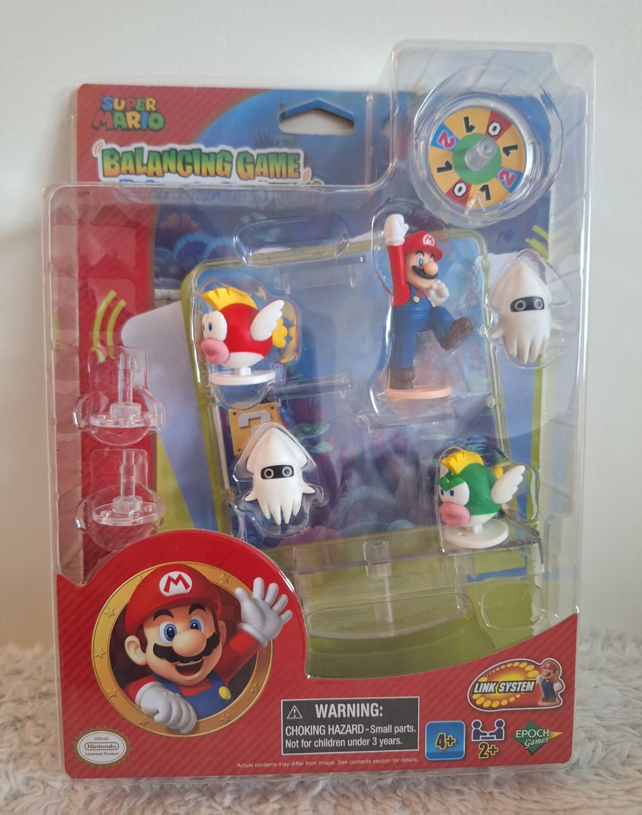 Jeu d'équilibre Super Mario interactif avec figurines figurines pour l'adresse