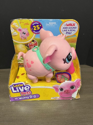Little Live Pets - My Pet Pig: Piggly (26366) Damaged Box/Surface Dirt on Pig