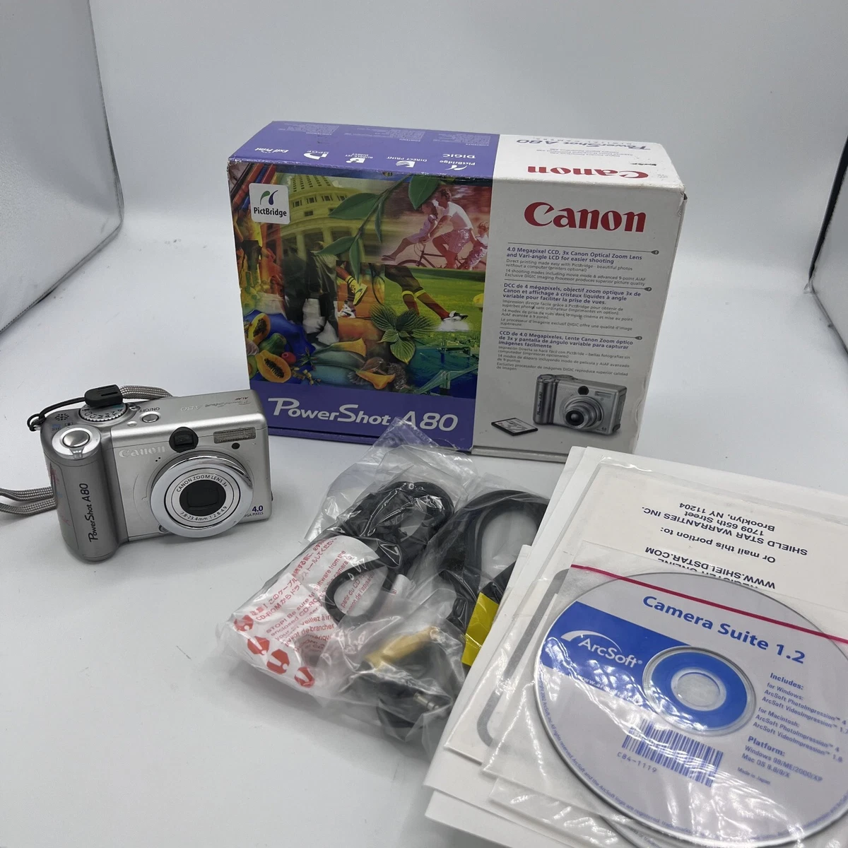Canon PowerShot A80 Digital Cameras for Sale | Shop New & Used