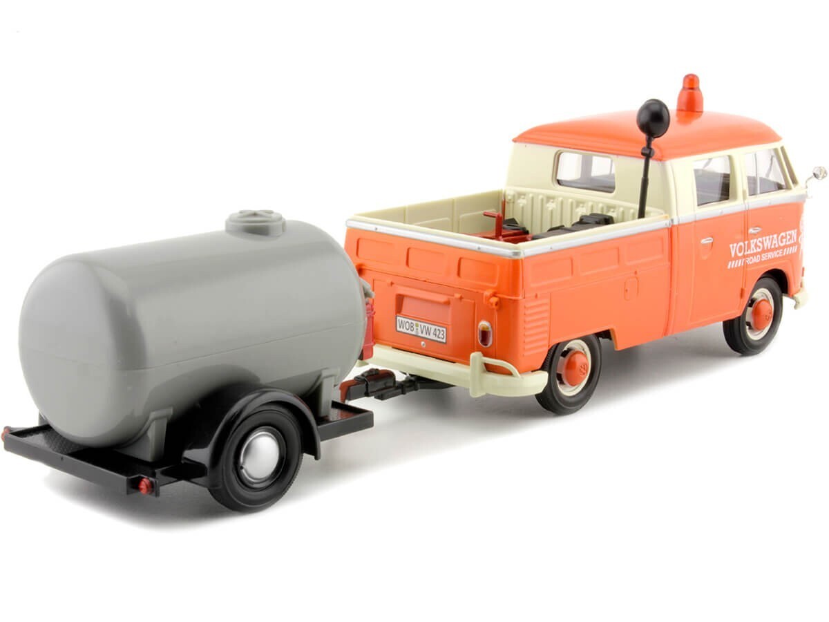 MOTORMAX 1:24 Volkswagen Type 2 (T1) Service Pickup and Oil Tank