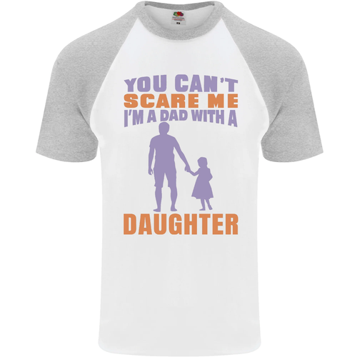 Dad mit Einem Tochter Lustig Vatertag HERREN S/S Baseball - Picture 24 of 42