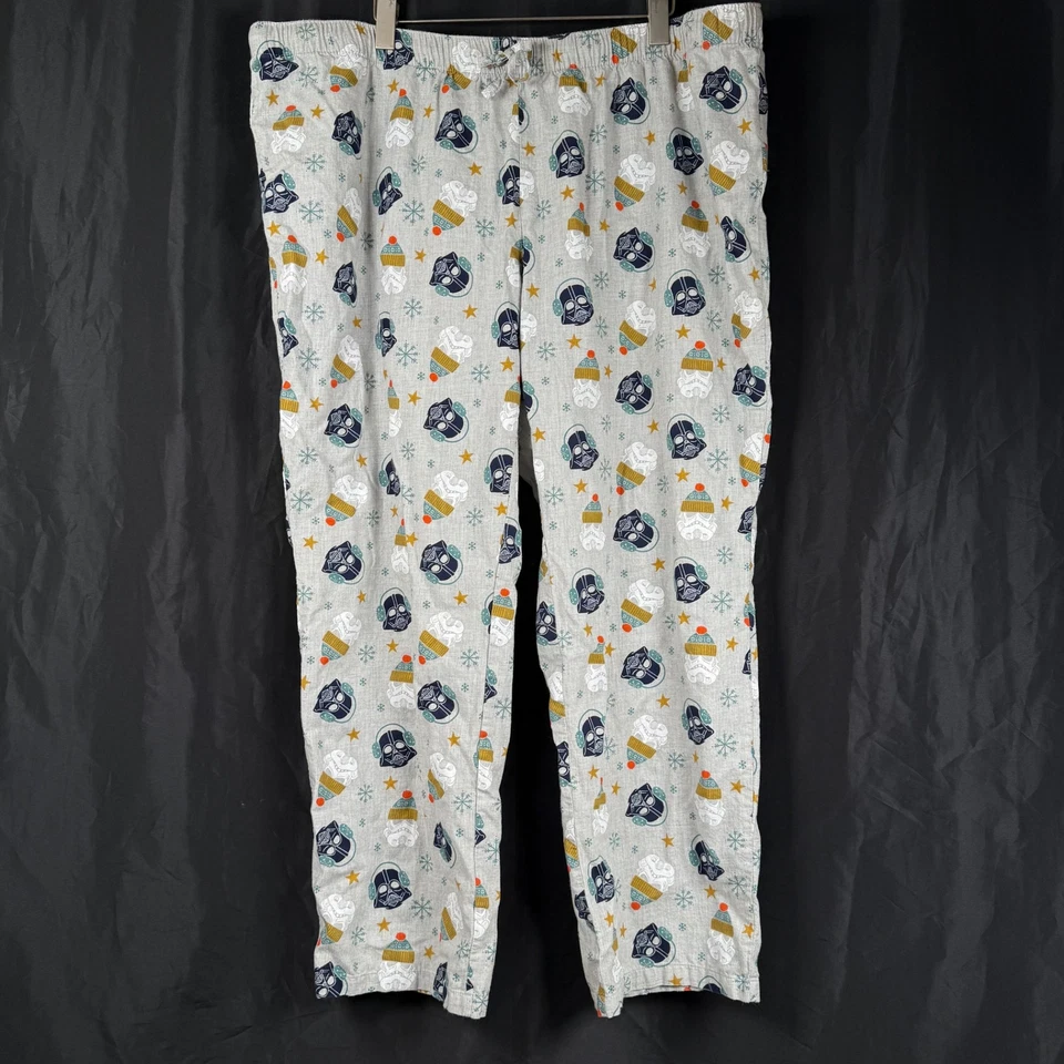 Star Wars Navidad Invierno Pijama Pantalones Para Hombre 2XL Darth Vader Storm Troopers Foto 2 de 4