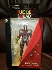 DC COMICS SUICIDE SQUAD. DEADSHOT. THE NEW 52 ACTION FIGURE. NEW IN BOX. 6 INCH