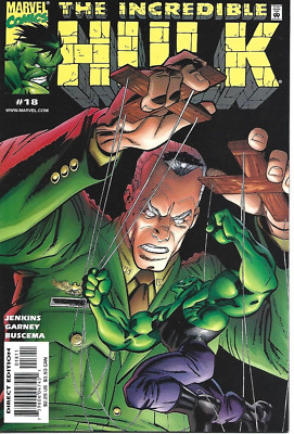 INCREDIBLE HULK #18 MARVEL COMICS 2000 BAGGED AND BOARDED