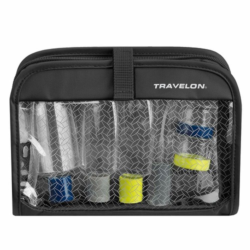 TSA Compliant Travel Bag with 6 Bottles 