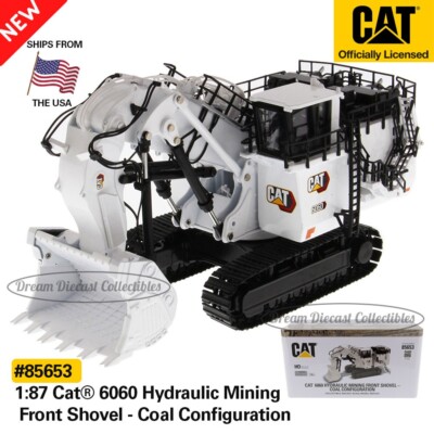 1:87 CATERPILLAR 6060 HYDRAULIC COAL MINING FRONT SHOVEL DIECAST MASTERS 85653