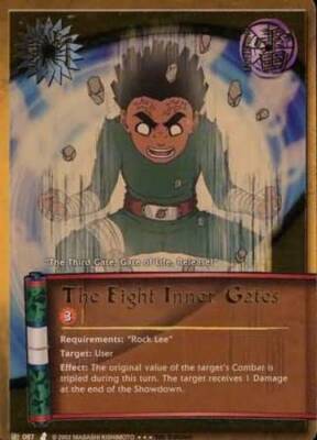 The Eight Inner Gates - J-087 - Super Rare - 1st Edition - Foil Curse of the San