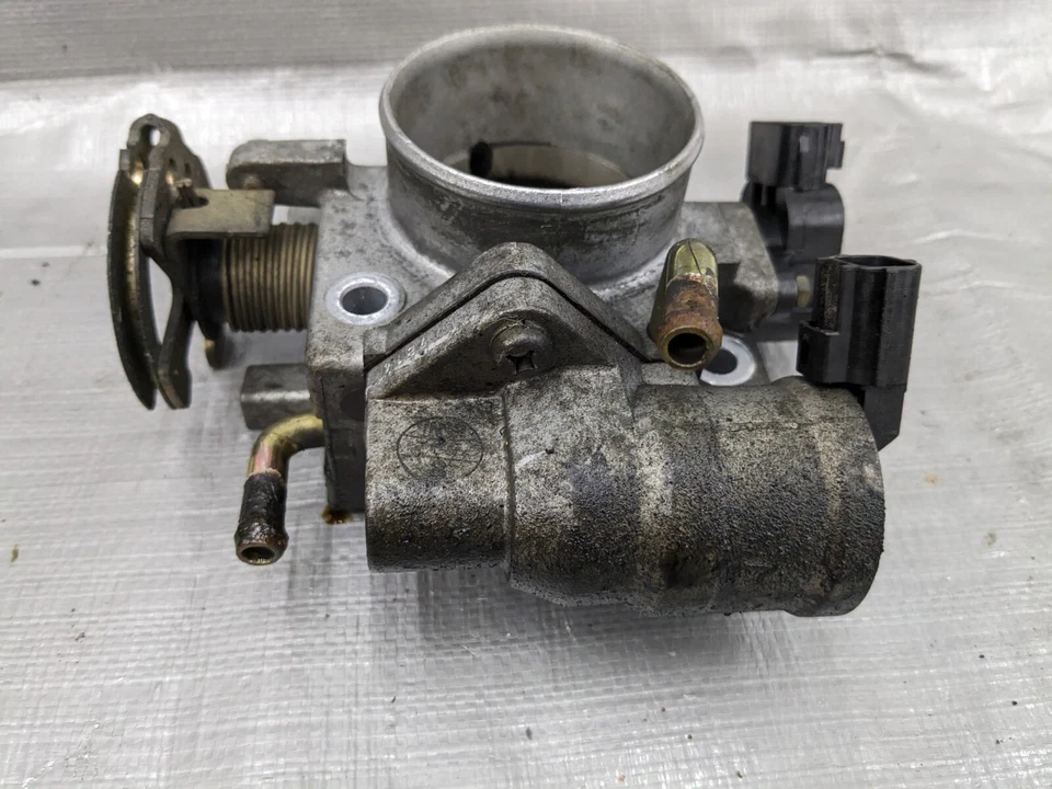 99-05 Mazda Miata MX5 MX-5 OEM NB 1.8L 1.8 Conjunto de carrocería del acelerador TB BP4W manual Foto 2 de 4