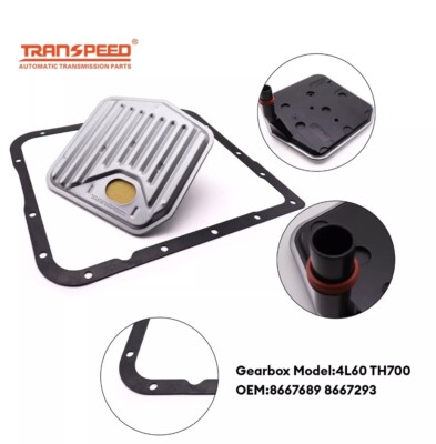 4L60 4L60E Transmission Filter Oil Filter Pan Gasket Kit TRANSPEED for GM 97-12